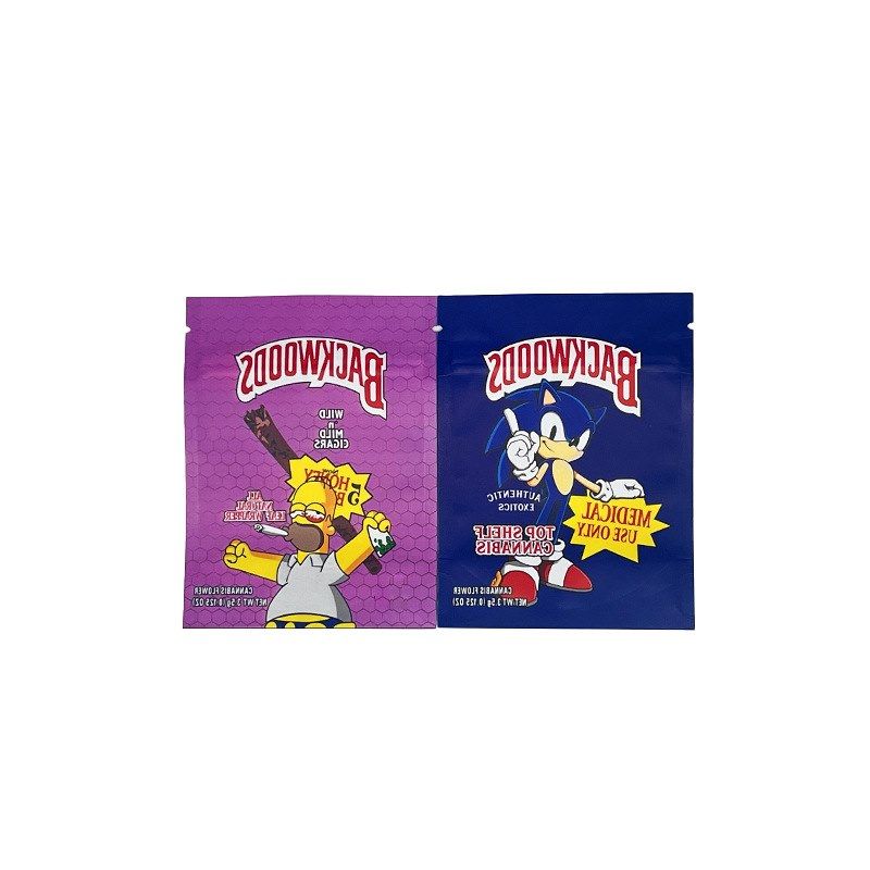 Backwoods 3.5g Mylar Weed Bags | Bulk Wholesale Packaging